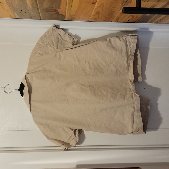 Layered one piece button-down tee - Picture 2 of 3